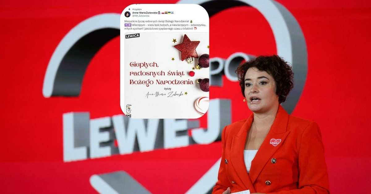 Posłanka Lewicy złożyła życzenia świąteczne. "A nie mogą tak wszyscy?"