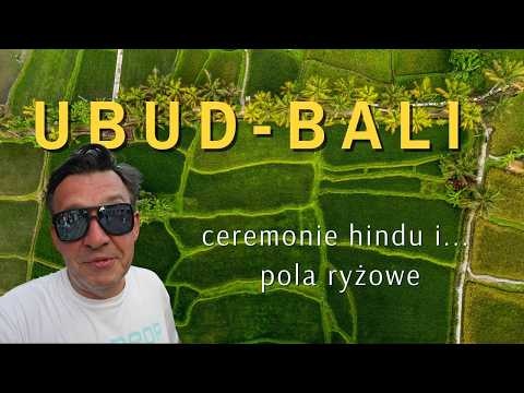 Odkryj PIĘKNE tradycyjne ceremonie hindu w Ubud na Bali