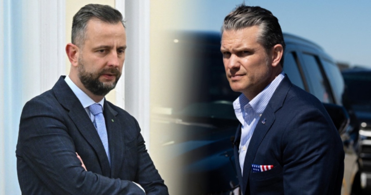 Szef MON rozmawiał z Hegsethem. "Decyzja o zmniejszeniu ilości wojsk amerykańskich w Polsce nie zapadła"