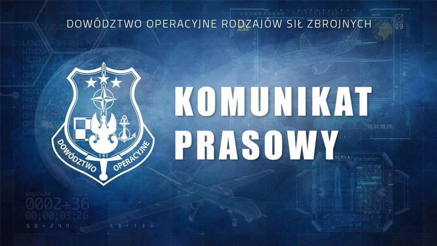 Polacy przechwycili rosyjski samolot. Pilny komunikat Dowództwa Operacyjnego