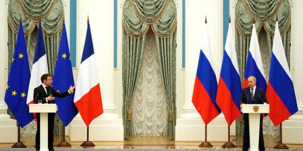 Sprawa Ukrainy. W sobotę Macron znów będzie rozmawiał z Putinem