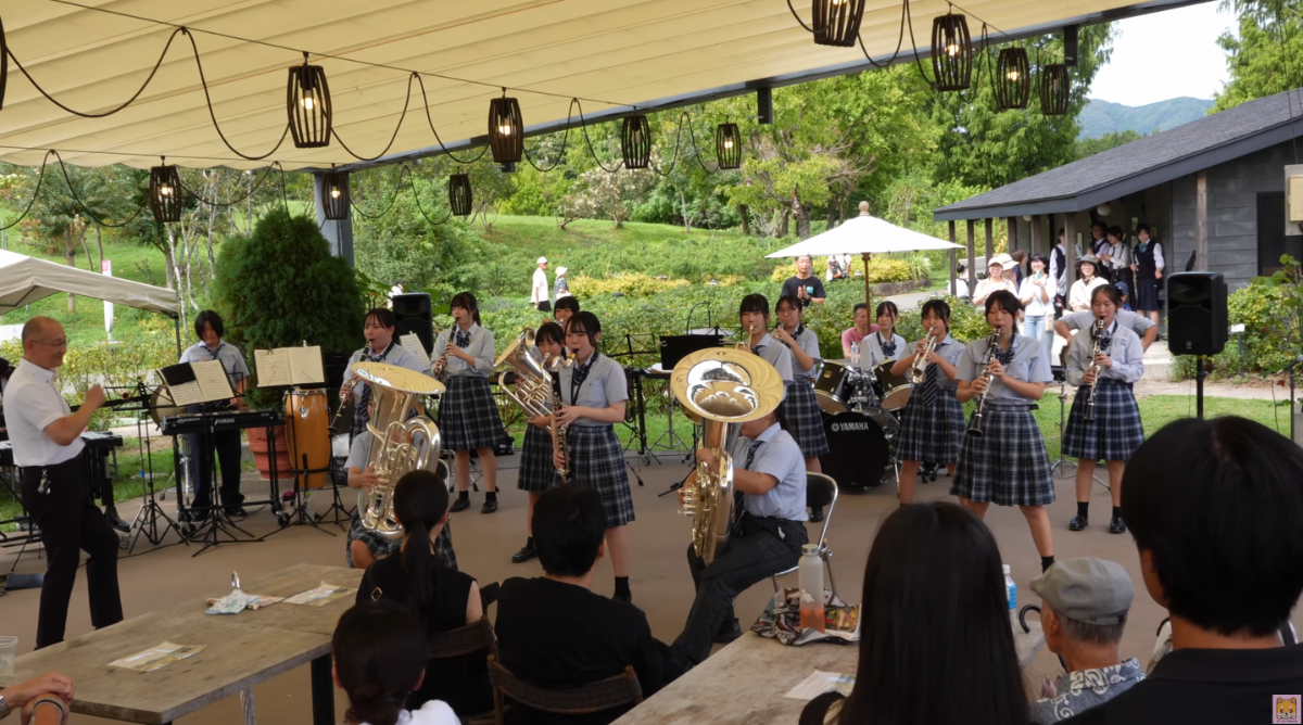 Japan Wellness High School - 'Music in Flowers and Forest' Ibaraki Flower Park, 2025-09-15