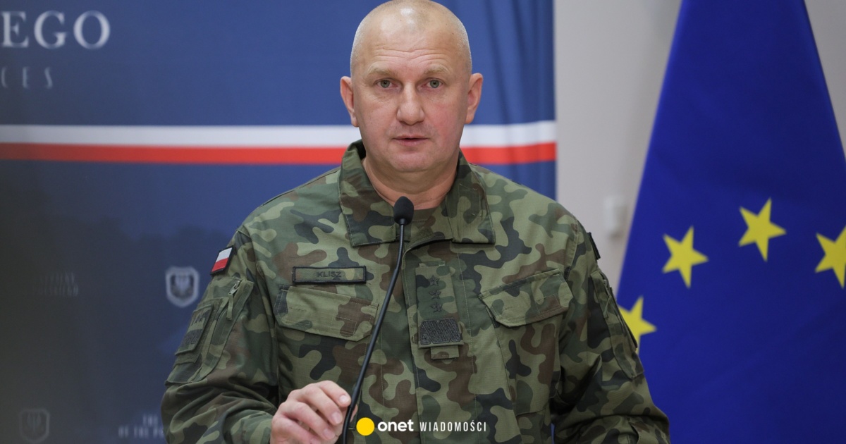 Setki rosyjskich dronów leciały do Polski. Generał Klisz ujawnia szczegóły