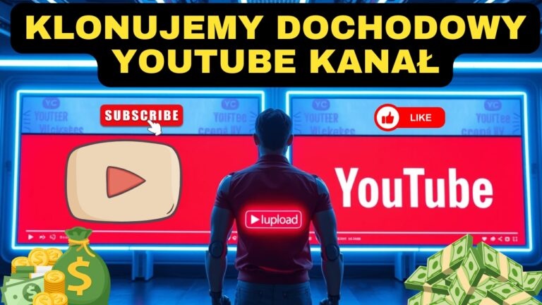 Jak sklonować dochodowy kanał YouTube używając AI