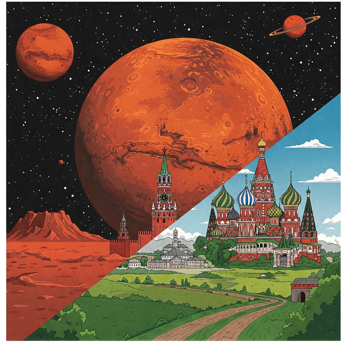 Rosjanie mogą w miesiąc dotrzeć na Marsa. Pochwalili się nową technologią