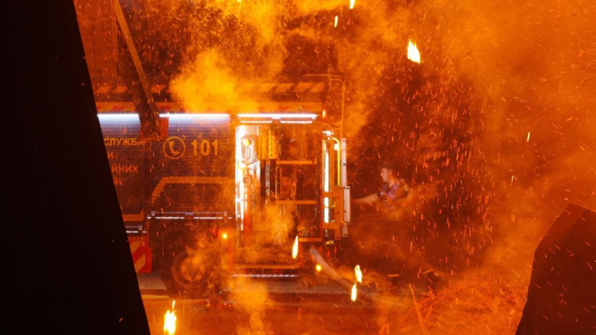 Atak Rosjan na fabrykę Grupy Barlinek w Winnicy na Ukrainie