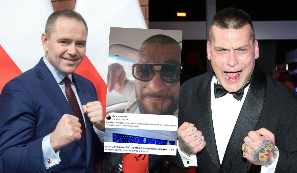 Popek odkopał stary wpis Nawrockiego i zgodził się na walkę z nowym prezydentem | Donald.pl