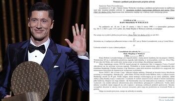 Wieliczka. Lewandowski może zostać najlepszym piłkarzem 2021. Radny proponuje uchwałę