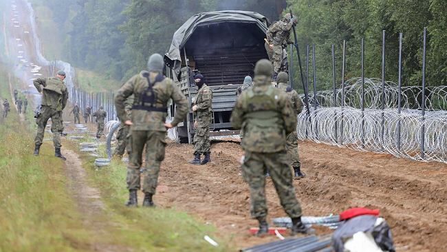 "Białoruscy żołnierze zagrozili otwarciem ognia w kierunku polskich żołnierzy". MON o incydencie na granicy