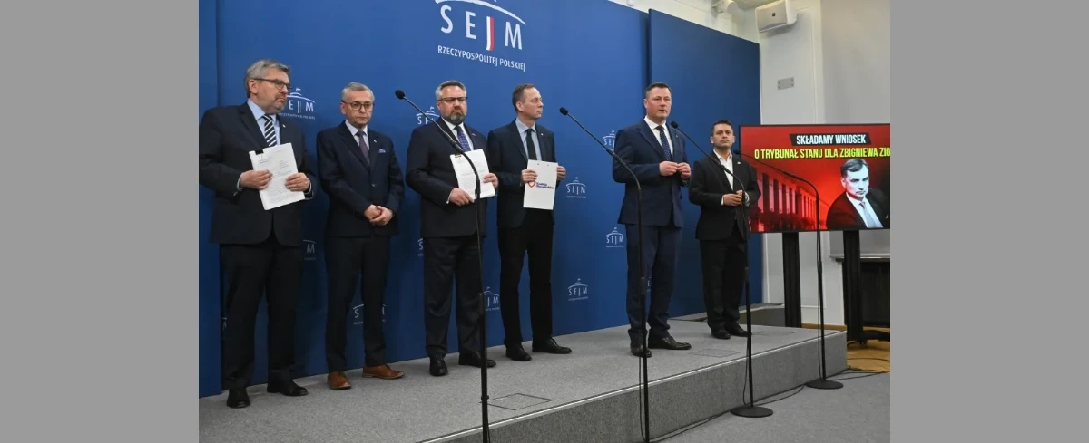 Posłowie koalicji rządzącej składają wniosek o Trybunał Stanu dla Zbigniewa Ziobro