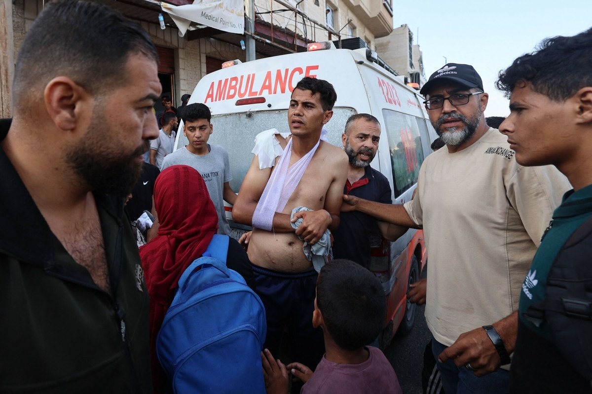 Izraelski atak na punkt pomocy w Strefie Gazy. Wielu zabitych