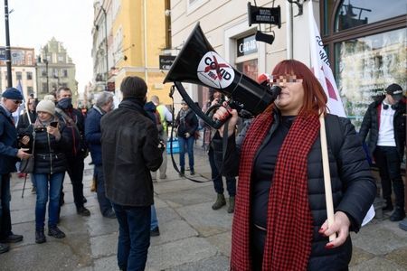 Liderka ruchu "STOP NOP" zatrzymana przez policję