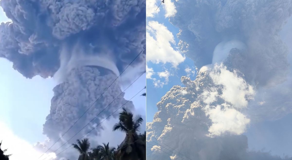 Erupcja wulkanu Lewotobi. Chmura pyłu wysoka na 18 km, odwołano loty na Bali