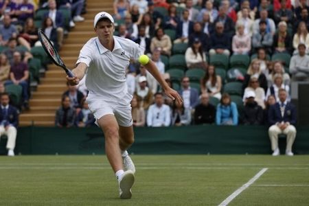 Wimbledon: Wstrzymany mecz Huberta Hurkacza
