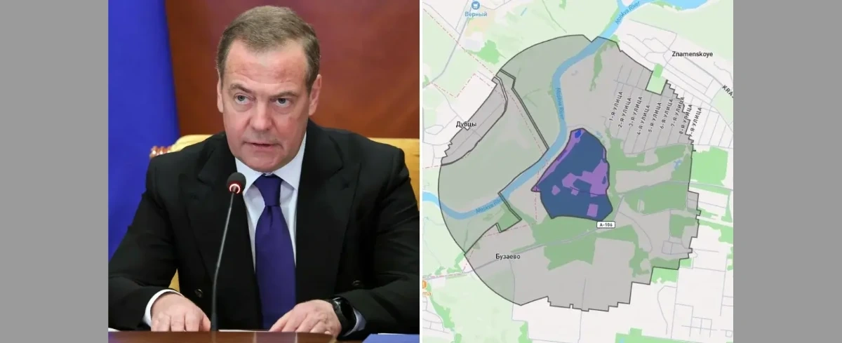 Ogromna strefa wokół domu Miedwiediewa. Rosyjskie służby odcinają teren