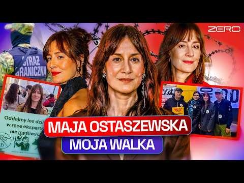 MAJA OSTASZEWSKA - HIPOKRYZJA, ZWIERZĘTA, GRANICA I GLOBALNE OCIEPLENIE