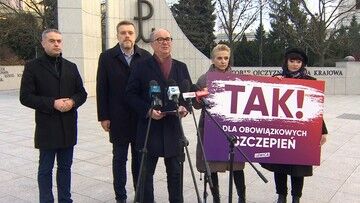Jeżeli ktoś uchyla się od szczepień, powinien podlegać grzywnie - Czarzasty o projekcie nowego prawa