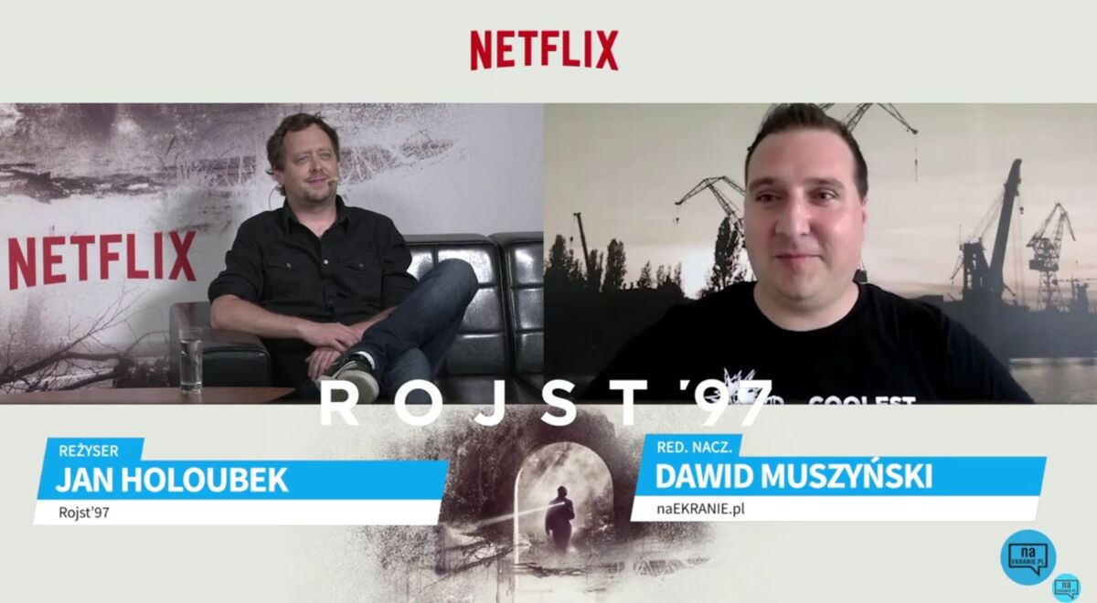 Jan Holoubek o Rojst '97. Obejrzyj wywiad z reżyserem serialu Netlixa