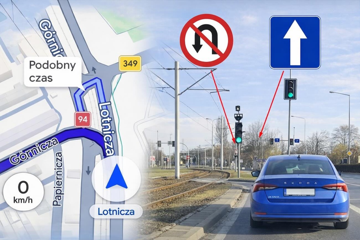 Google Maps nagminnie każe kierowcom zawracać tam, gdzie nie wolno. Dowiedzieliśmy się dlaczego