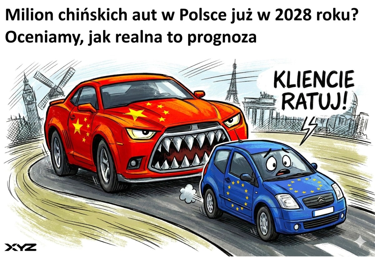 Milion chińskich aut w Polsce już za trzy lata? Oceniamy, jak realna jest ta prognoza