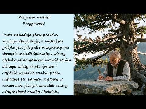 Przypowieść Zbigniew Herbert Poezje Wiersze | Poezja Dla Duszy