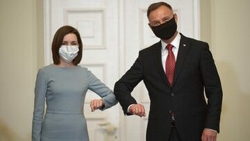 Maia Sandu z wizytą w Polsce. "Doceniamy konsekwentną pomoc"