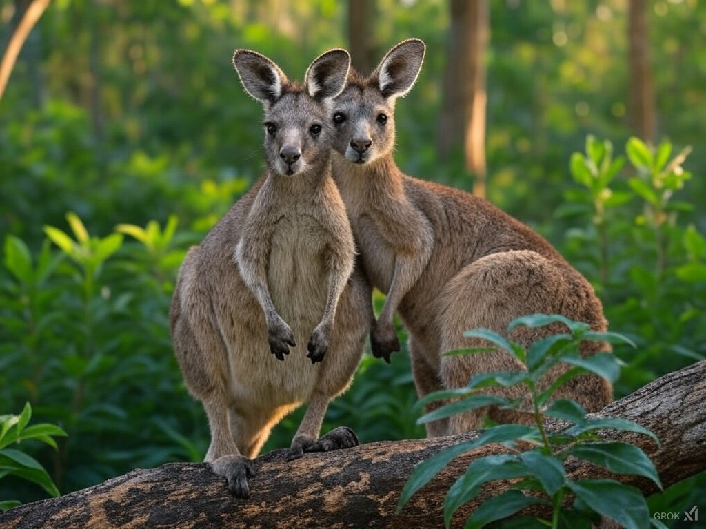 Drony z termowizją namierzyły najbardziej nieuchwytne kangury świata