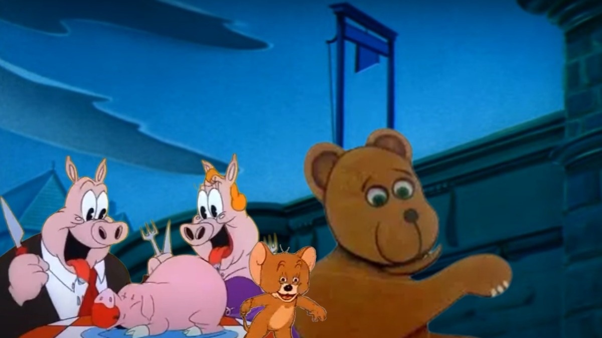 5 niepokojących scen w starych kreskówkach