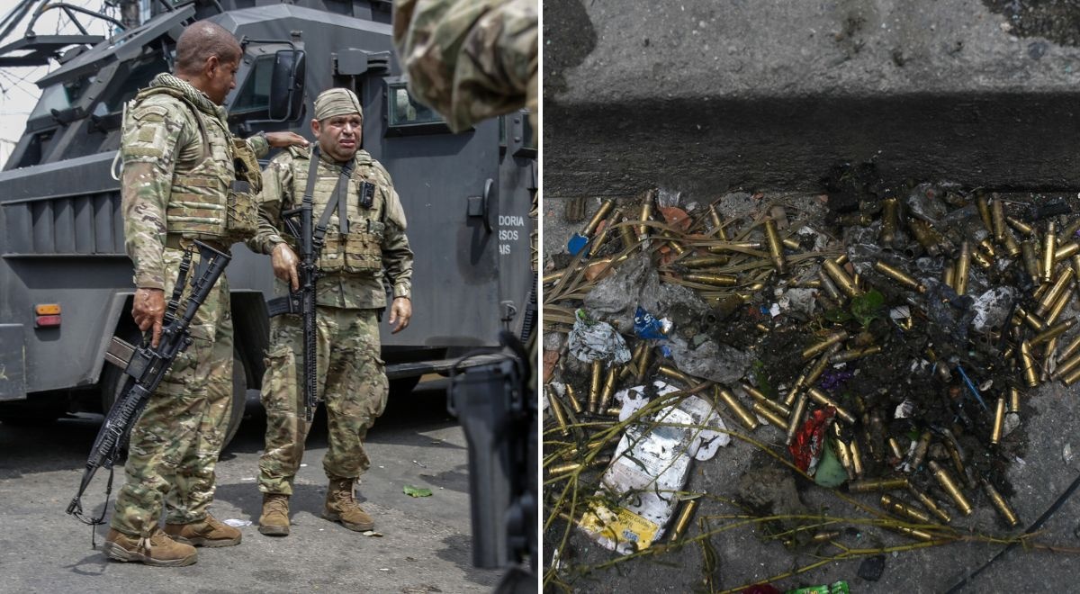 Brazylia. Spektakularna akcja policji w Rio de Janeiro. Użyli helikopterów i dronów