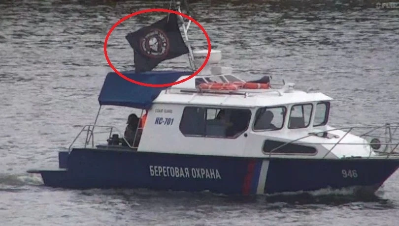 Rosyjski kuter z flagą Wagnera. Estońskie władze skonały ze śmiechu