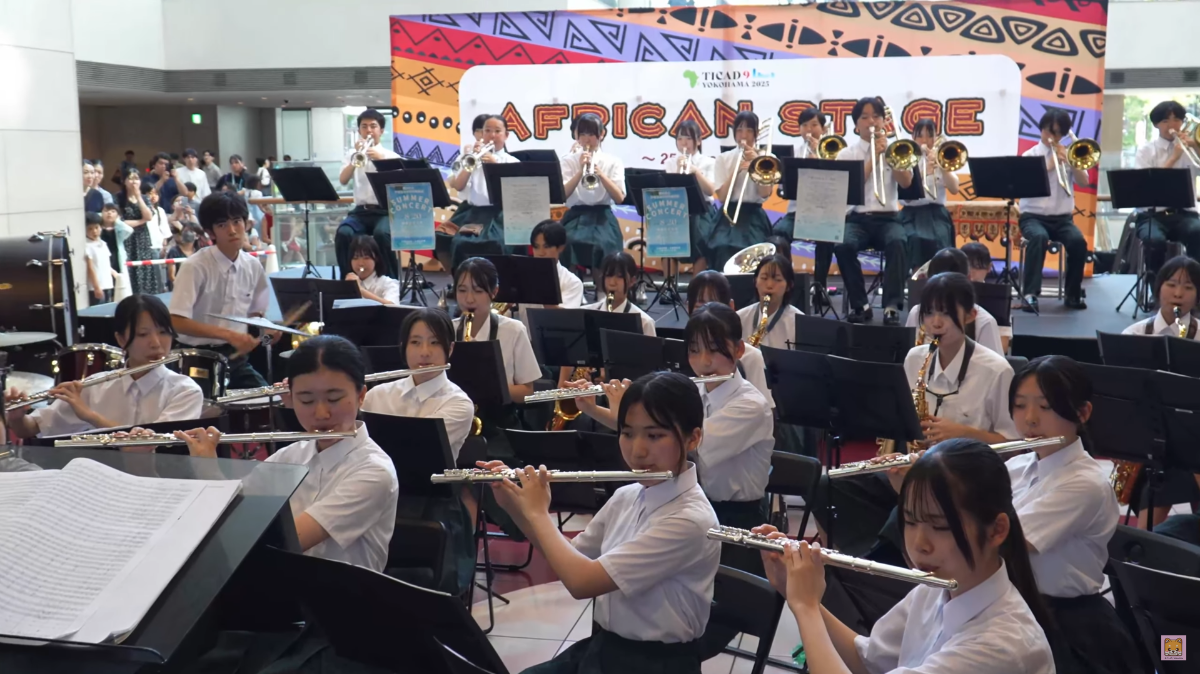 Yokohama Municipal Totsuka High School - African Stage @ Queen's Square Yokohama, 2025-07-25