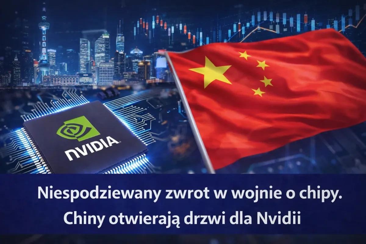 Zwrot w wojnie o chipy AI. Nvidia H200 wjeżdża do Chin