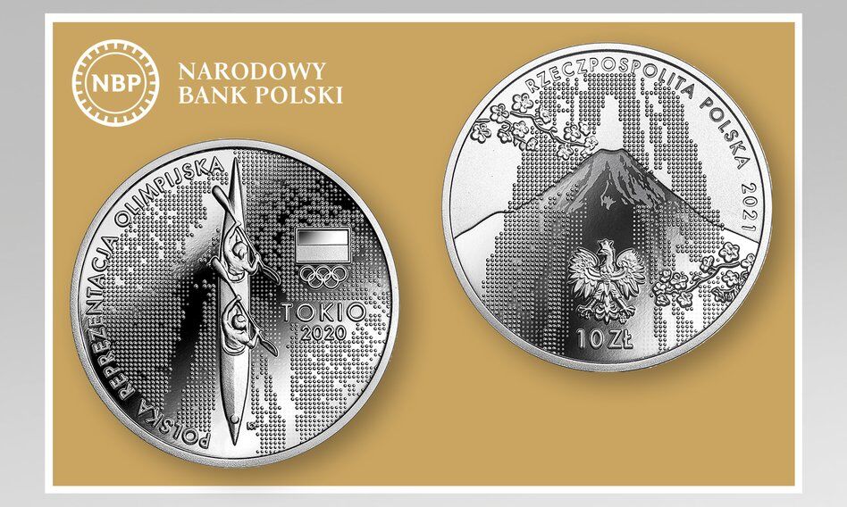 NBP wyemitował srebrną monetę kolekcjonerską z okazji igrzysk w Tokio