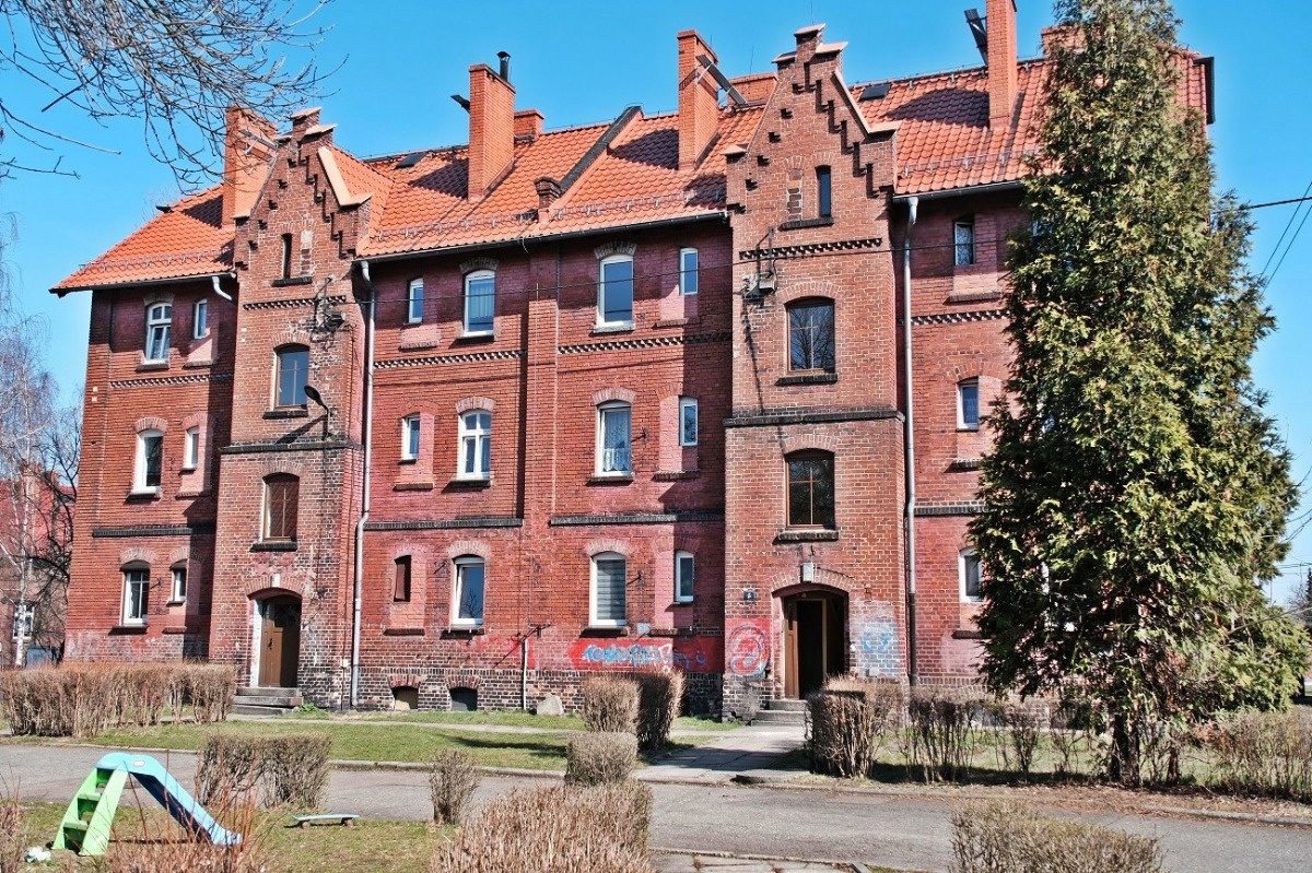 Chebzie Ruda Śląska Stara Architektura Śląska Marcowy Foto Spacer Fot. Piotr Witowski / Urokliwy Śląsk