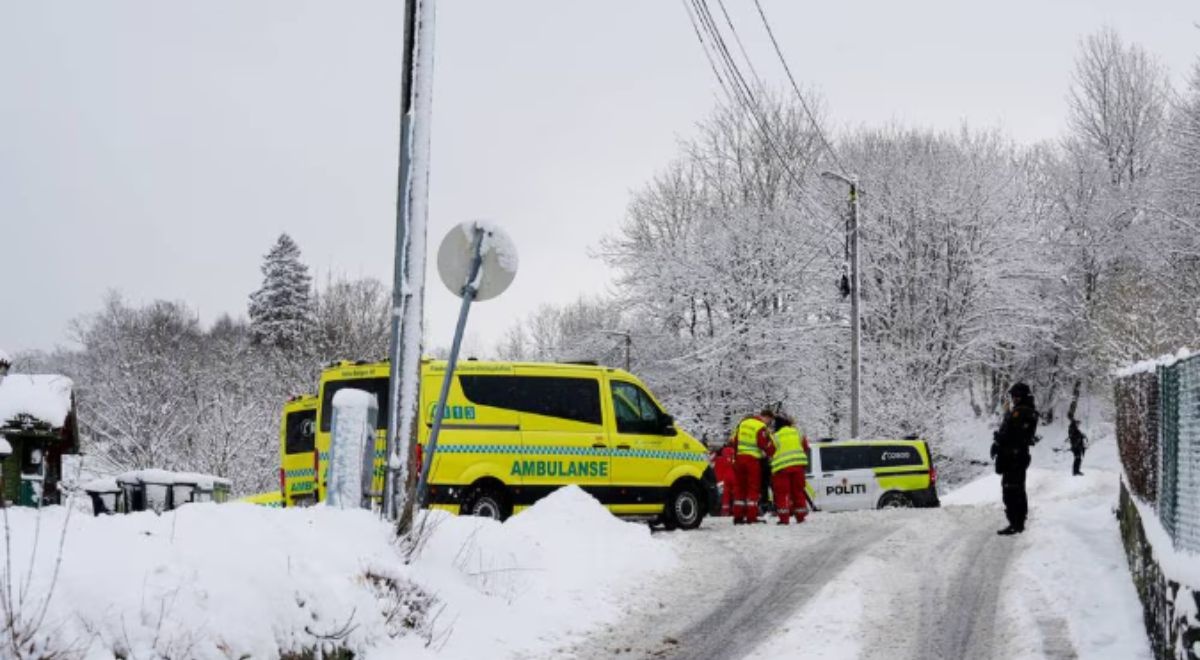 Bergen: Mężczyzna strzela do policji, trwa oblężenie