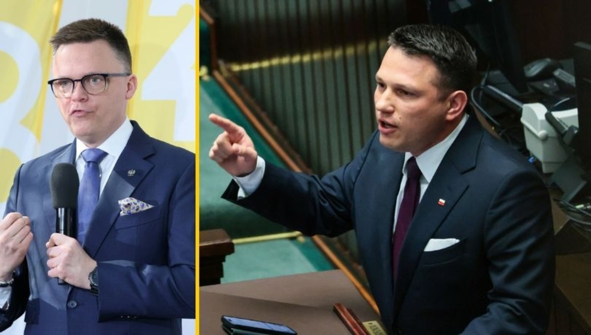 Hołownia pozywa Mentzena w trybie wyborczym