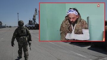 Wojna w Ukrainie. Pokazali rannego żołnierza. To może być zaginiony Brytyjczyk Andrew Hill