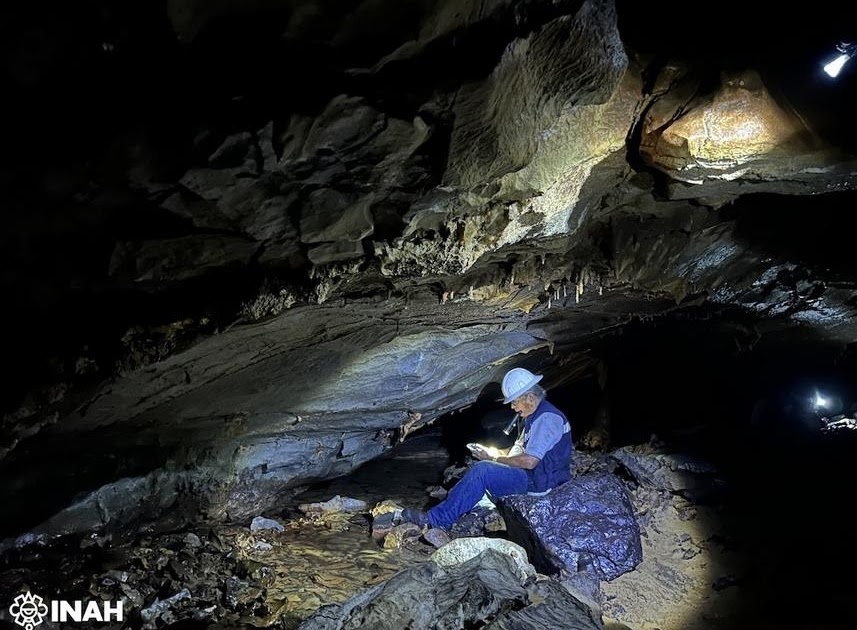 Badania w jaskini Tlayócoc (stan Guerrero, Meksyk)