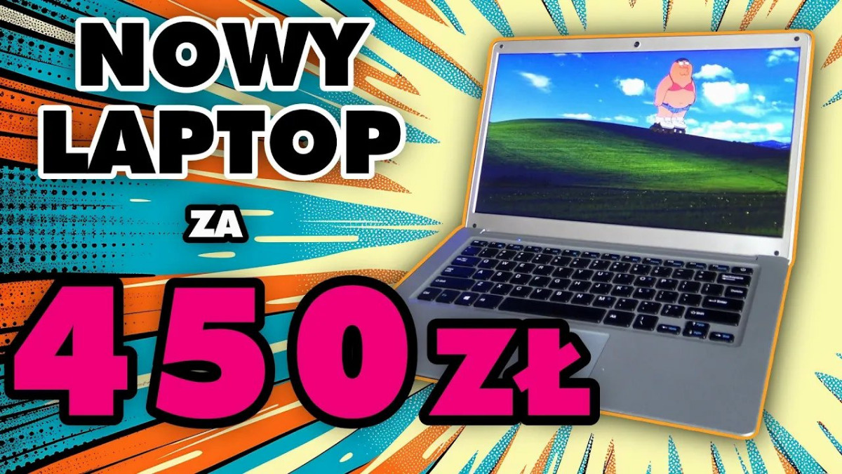 Nowy laptop za 450 zł. Serio!