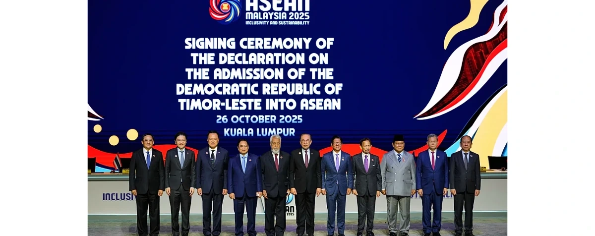 Timor Wschodni jest pełnoprawnym członkiem ASEAN
