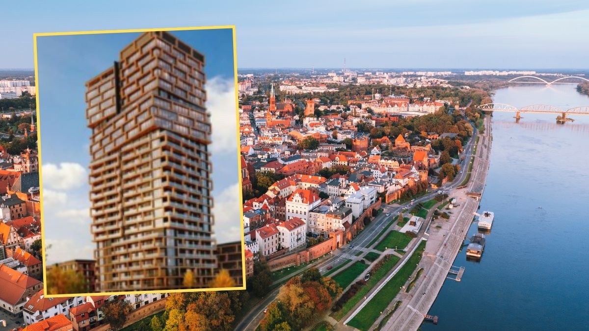 W Toruniu stanie pierwszy "drapacz chmur". Protesty mieszkańców odrzucone