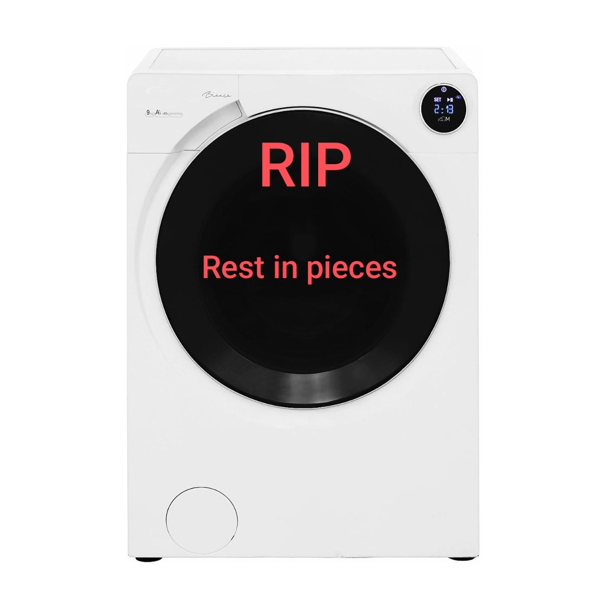 Zepsuta pralka Candy - epilog