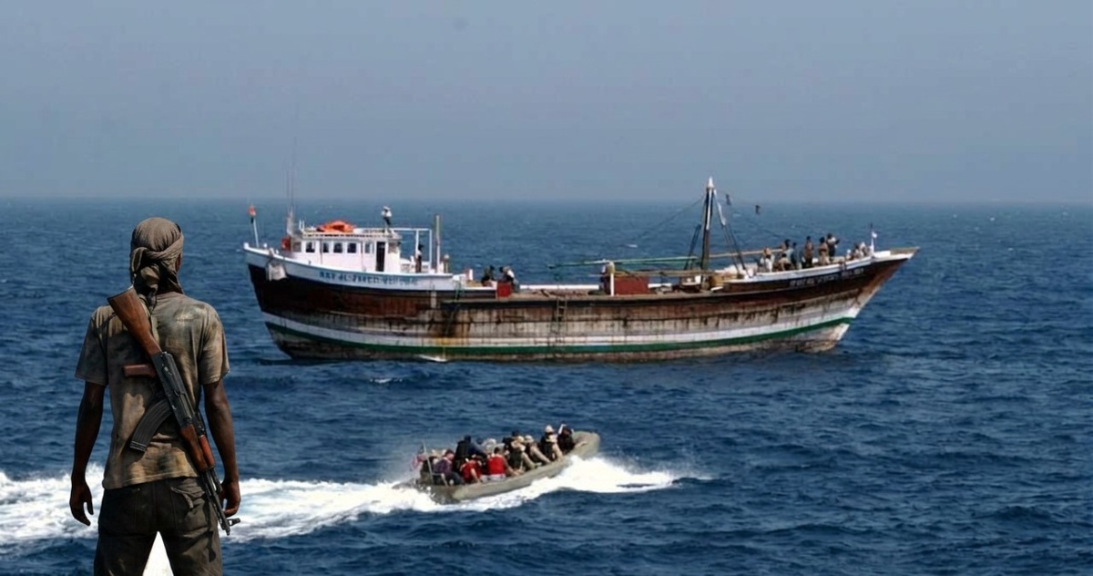 Piraci porwali statek towarowy z załogą u wybrzeży Oceanu Indyjskiego. To czwarta taka próba w ciągu tygodnia