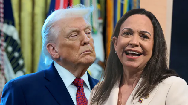 Trump ma Pokojowego Nobla. Dostał medal od Machado