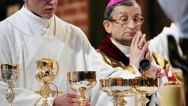 Ukarany biskup na pielgrzymce Radia Maryja. "Część ludzi Kościoła nie rozumie powagi grzechu nadużyć seksualnych"