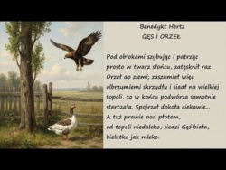 Gęś i Orzeł Benedykt Hertz Poezje Wiersze | Poezja Dla Duszy