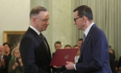 Zaprzysiężenie nowego rządu. Przydacz: Nie było ani marszałka Sejmu, ani marszałek Senatu – trochę wstyd