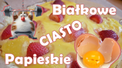 Przepis na papieskie ciasto białkowe