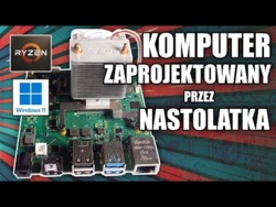 Nastolatek stworzył w domowym warsztacie komputer jednopłytkowy oparty na procesorze AMD Ryzen