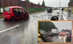 Jechał S-52 pod prąd. Zginął na miejscu w czołowym zderzeniu